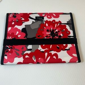 Thirty One Fold It Up Organizer Bold Bloom Red Floral